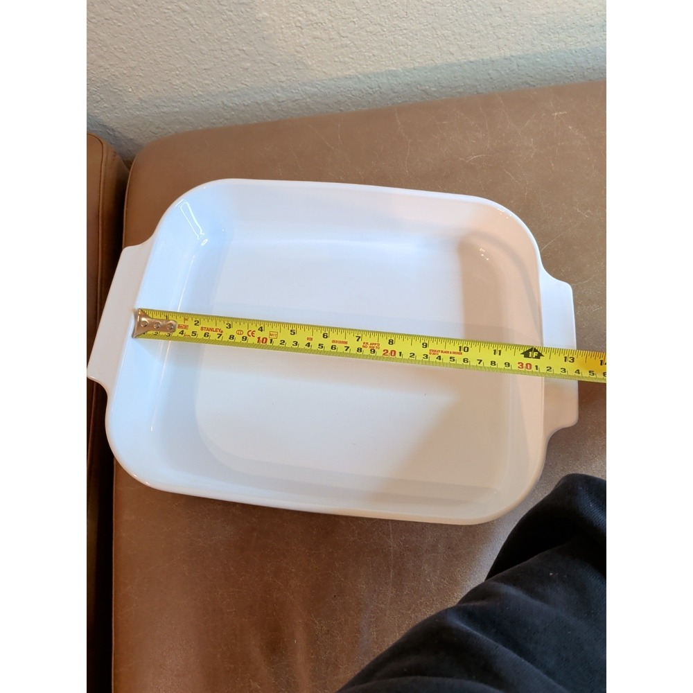 Vintage Corningware Shadow Iris A-21-B Lasagna Pan Rectangular Open Roaster 12.5 - Picture 9 of 10